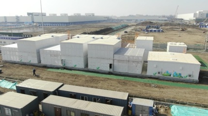 長(zhǎng)春奧迪PPE項(xiàng)目工廠建設(shè)順利推進(jìn)，66千伏變電站正式投運(yùn)助力施工